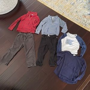Splendid Lot little boys shirts and pants sizes 4T, 4/5, 5/6